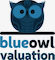 Logo reads blue owl valuation
